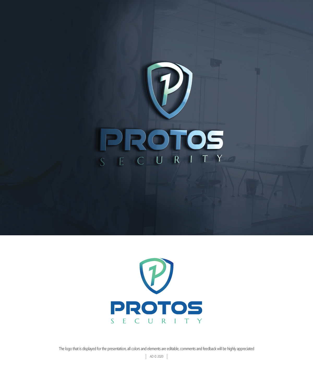 Diseño de Logo por Arjuna Design para Protos Security | Diseño #25977069