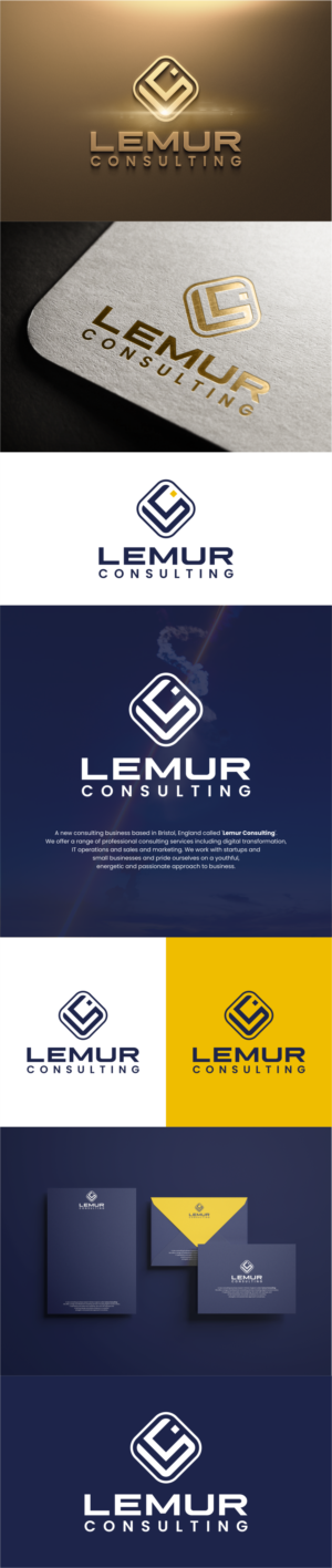 Lemur Consulting | Logo Design by Angkasa Official