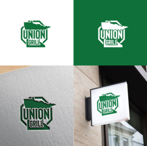 Union Grill | Logo Design by uitaki