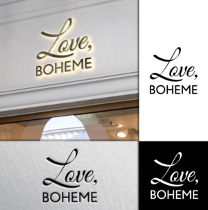 Love, BOHEME | Logo Design by Blessing Angel