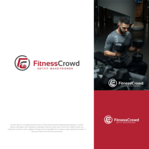 FitnessCrowd | Logo Design by Apple Dsigner