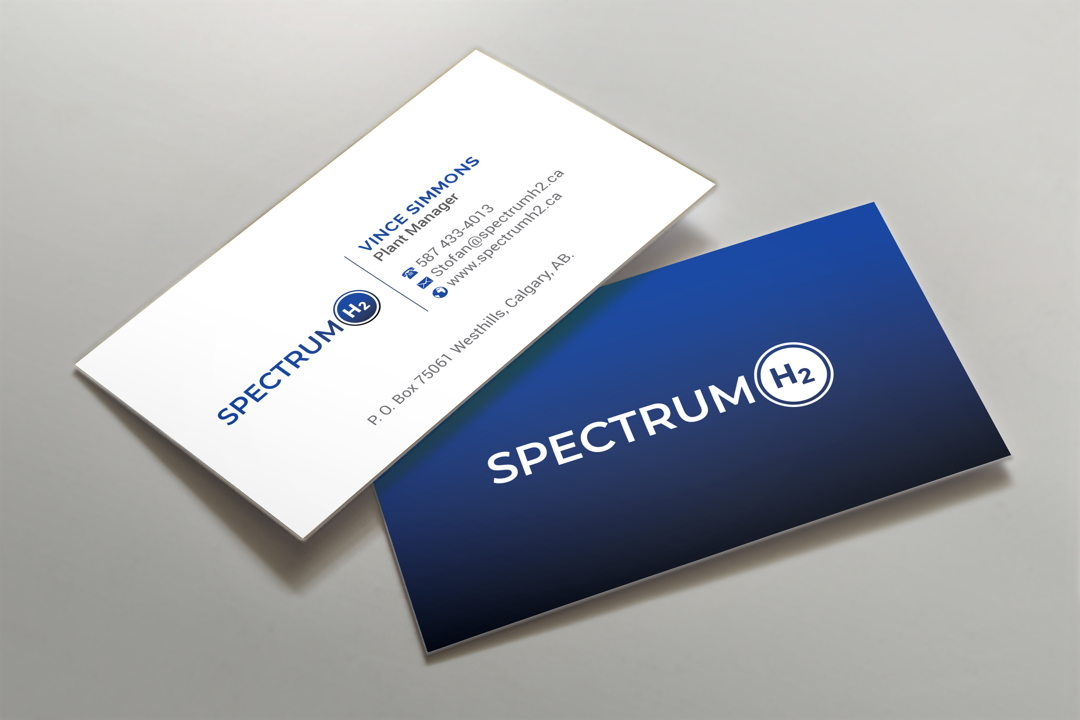 Logo Design by R.design for SpectrumH2 | Design #25973743