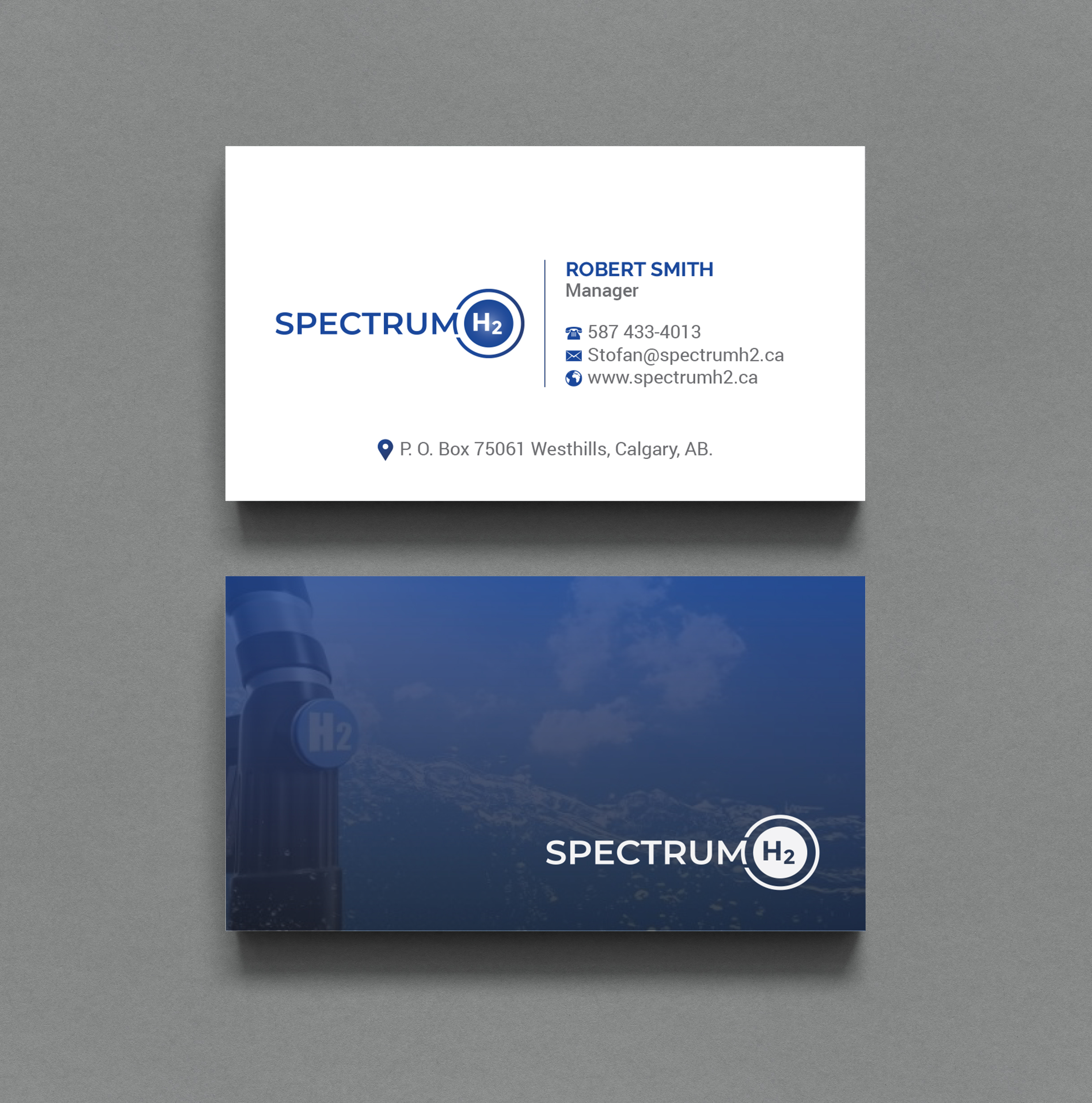 Logo Design by R.design for SpectrumH2 | Design #25974611