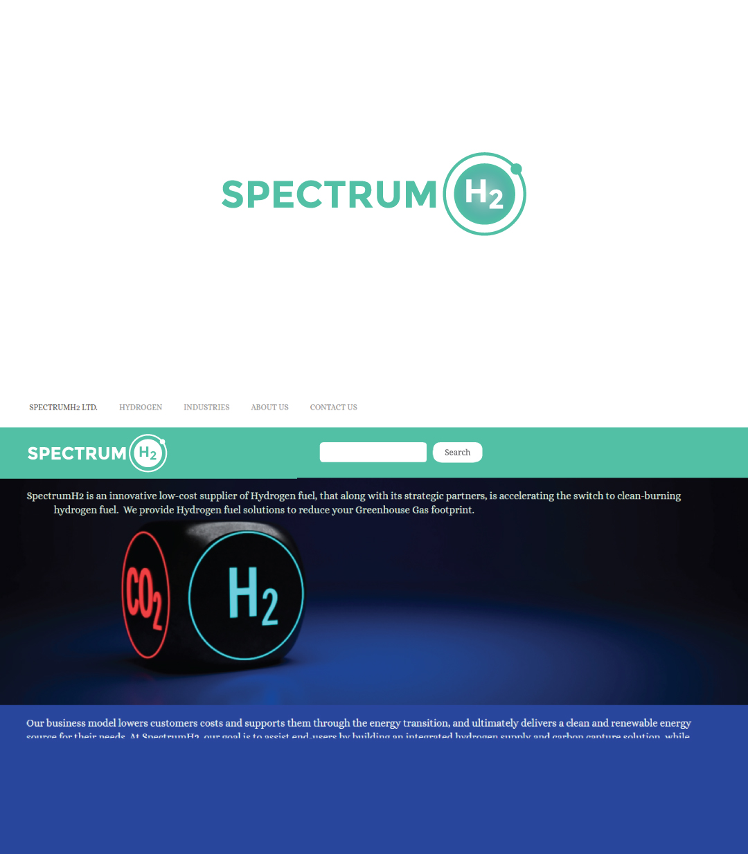 Logo Design by R.design for SpectrumH2 | Design #26005603