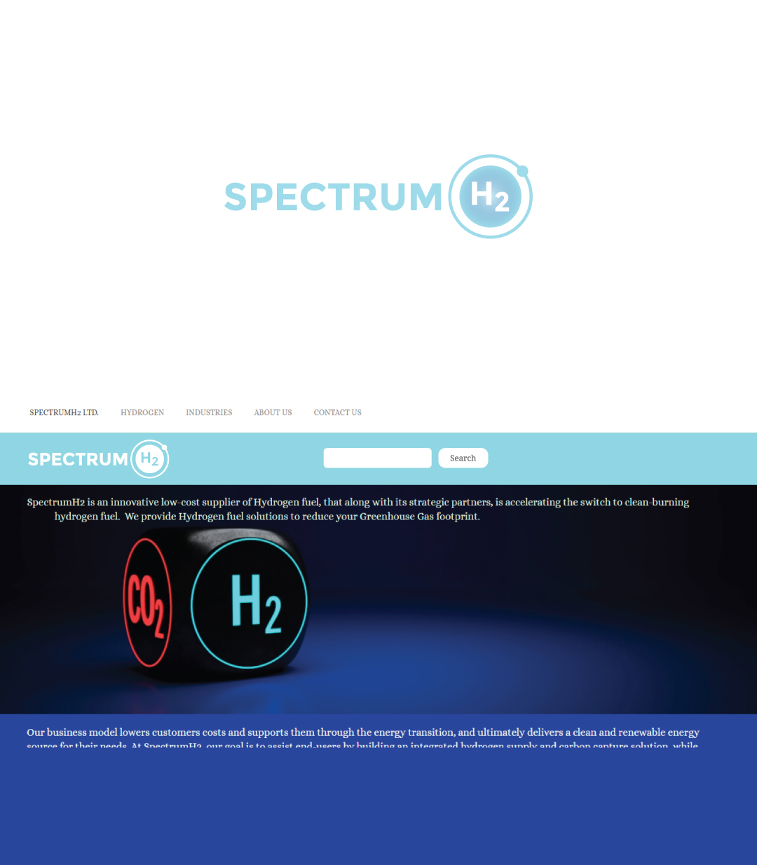 Logo Design by R.design for SpectrumH2 | Design #26005620