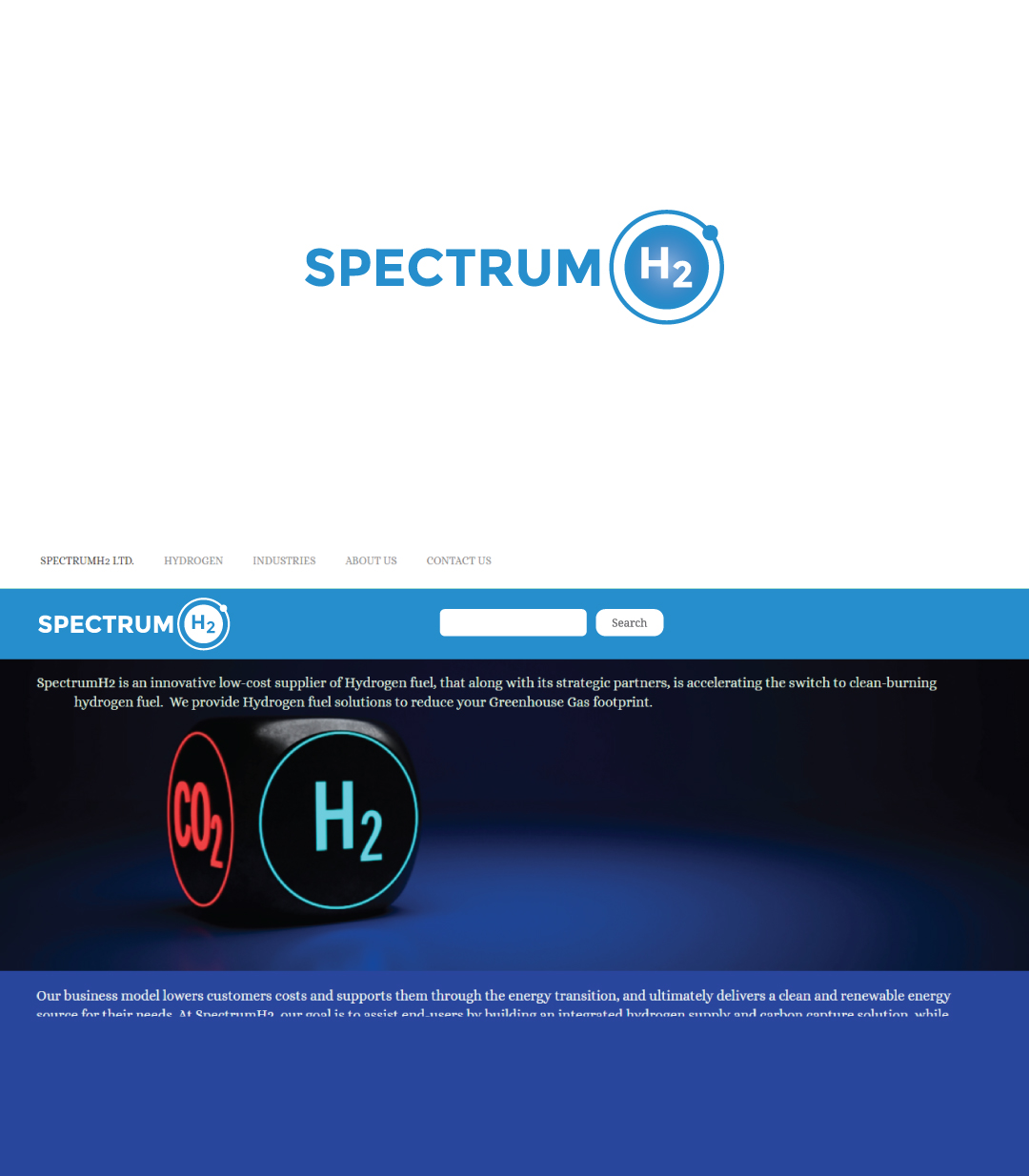 Logo Design by R.design for SpectrumH2 | Design #26005628