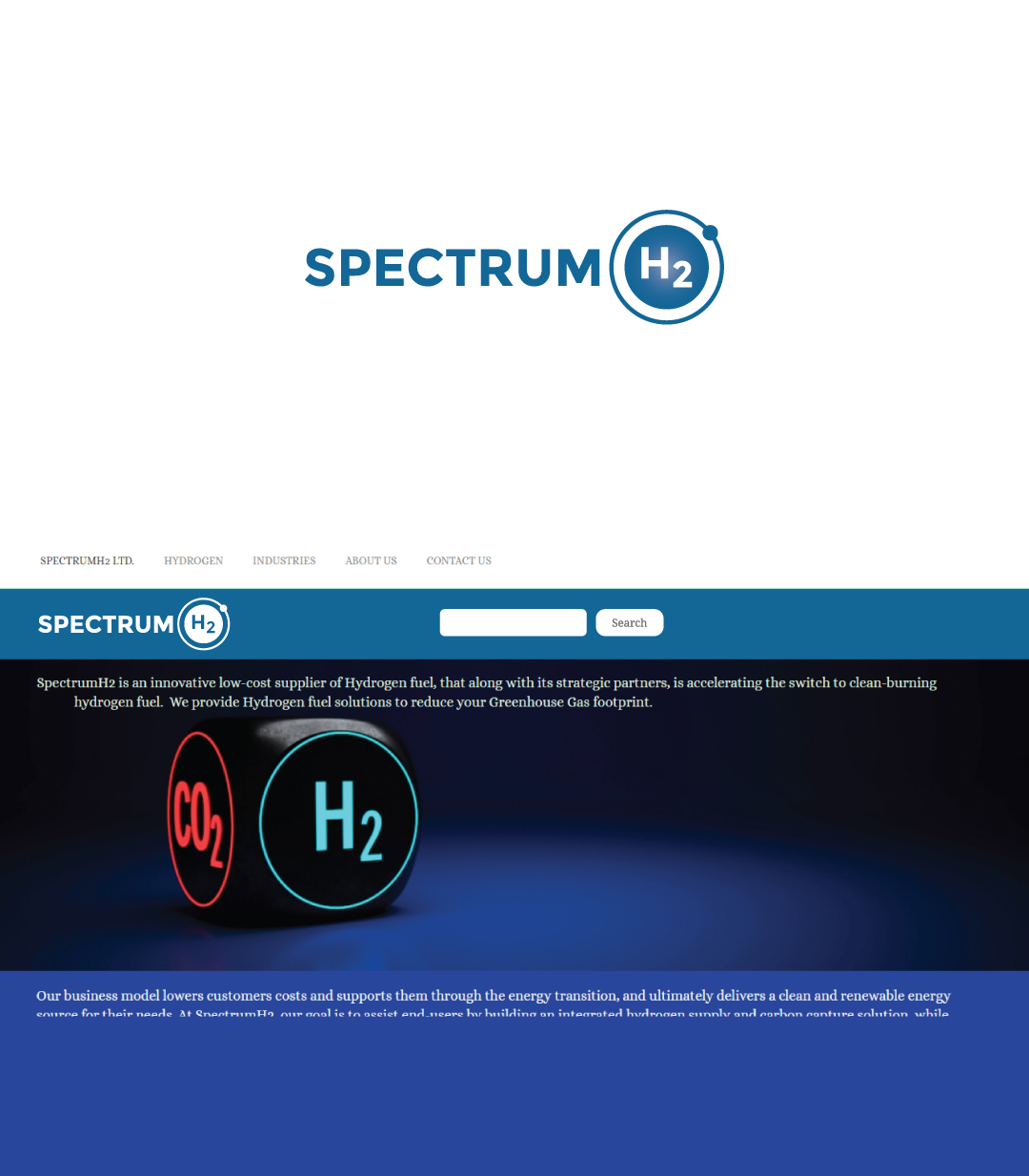 Logo Design by R.design for SpectrumH2 | Design #26005649