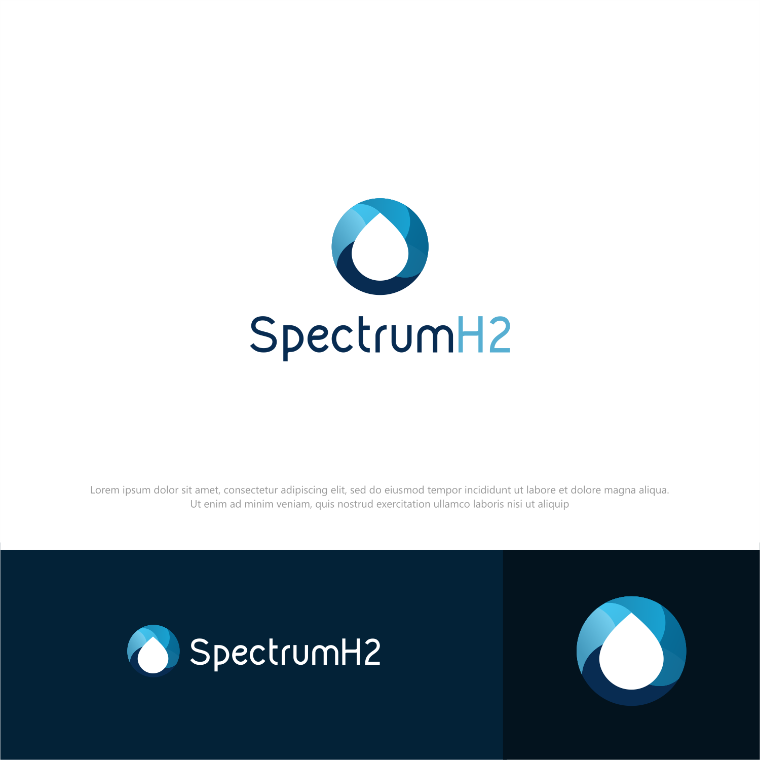 Logo Design by ThiagoB for SpectrumH2 | Design #25975709