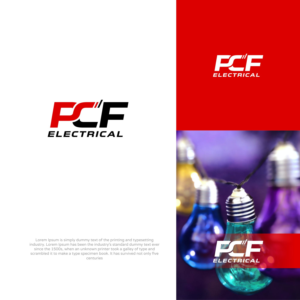 PCF Electrical | Logo Design by SigmaStudio