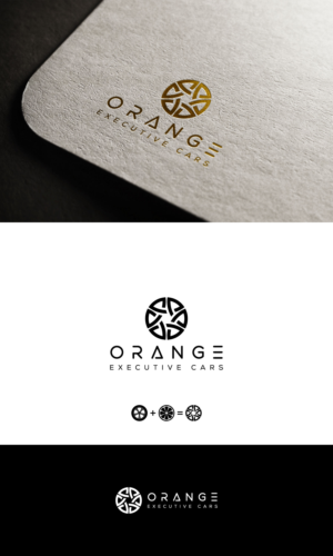 Orange Executive Cars | Logo Design by Haja_H2