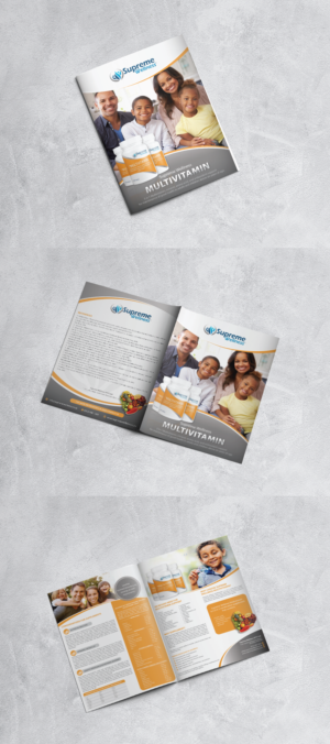 Supreme Wellness Healthcare Practitioner Multivitamin Detailing Brochure | Flyer Design by alex989