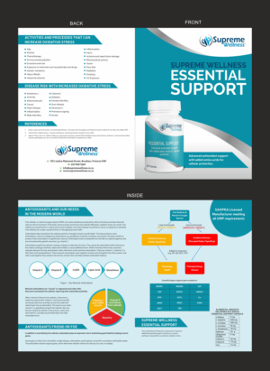 Supreme Wellness Healthcare Practitioner Essential Support Detailing Brochure | Design de Flyer par Fine Graphics House