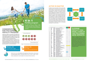 Supreme Fertility Healthcare Practitioner Detailing Brochure | Design de Flyer par INGA DESIGN