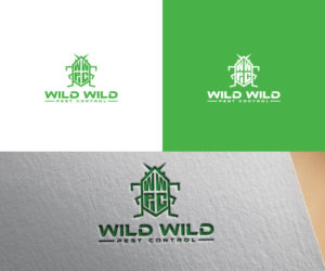 We would like one with WWPC our initials and one with Wild Wild Pest Control | Logo Design by uitaki