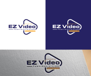 EZ Video Testimonials Powered by CMI | Logo Design by uitaki