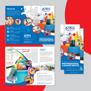 USA Cleaning Services  | Design de Flyer par Achiver