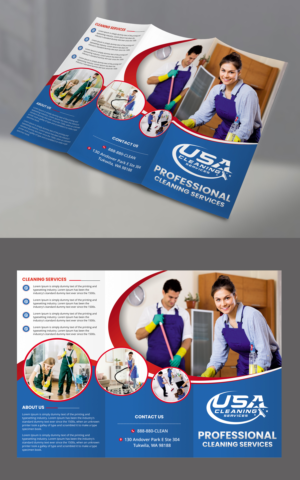 USA Cleaning Services  | Flyer Design by ecorokerz