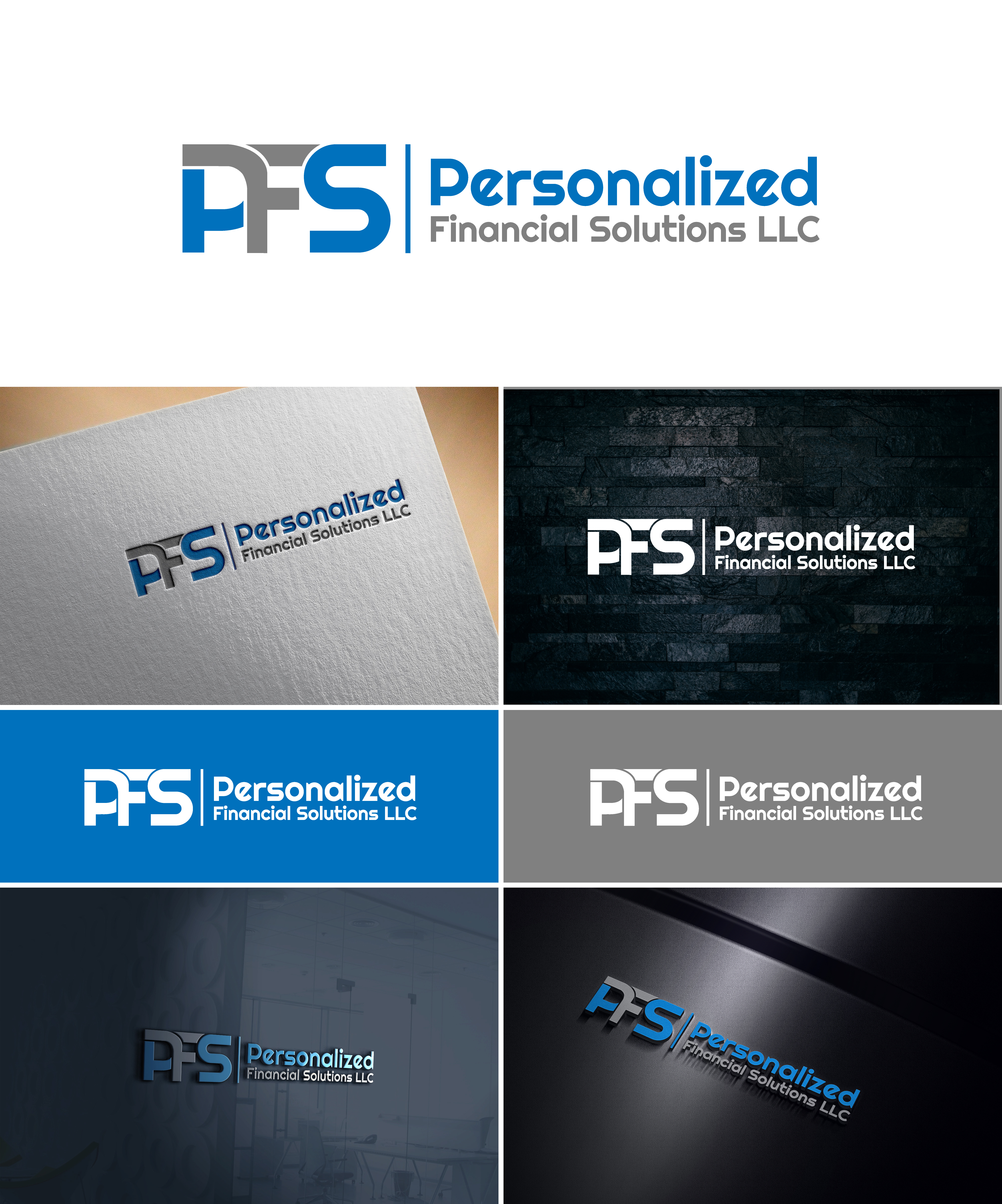 Logo Design by Tonmoyy for Personalized Financial Solutions LLC | Design #25990874