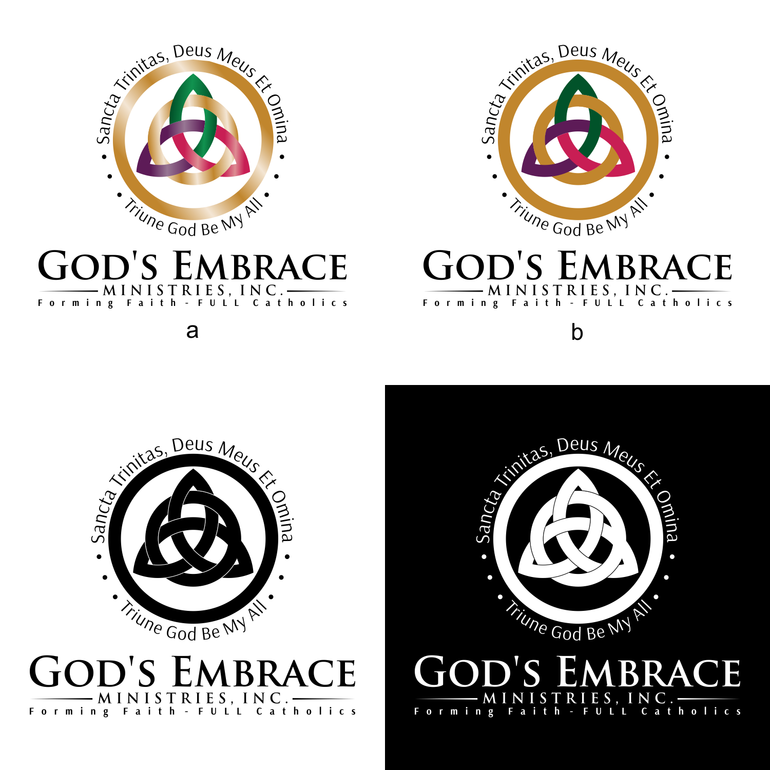 Diseño de Logo por mr.yasmine para God's Embrace Ministries | Diseño #26069804
