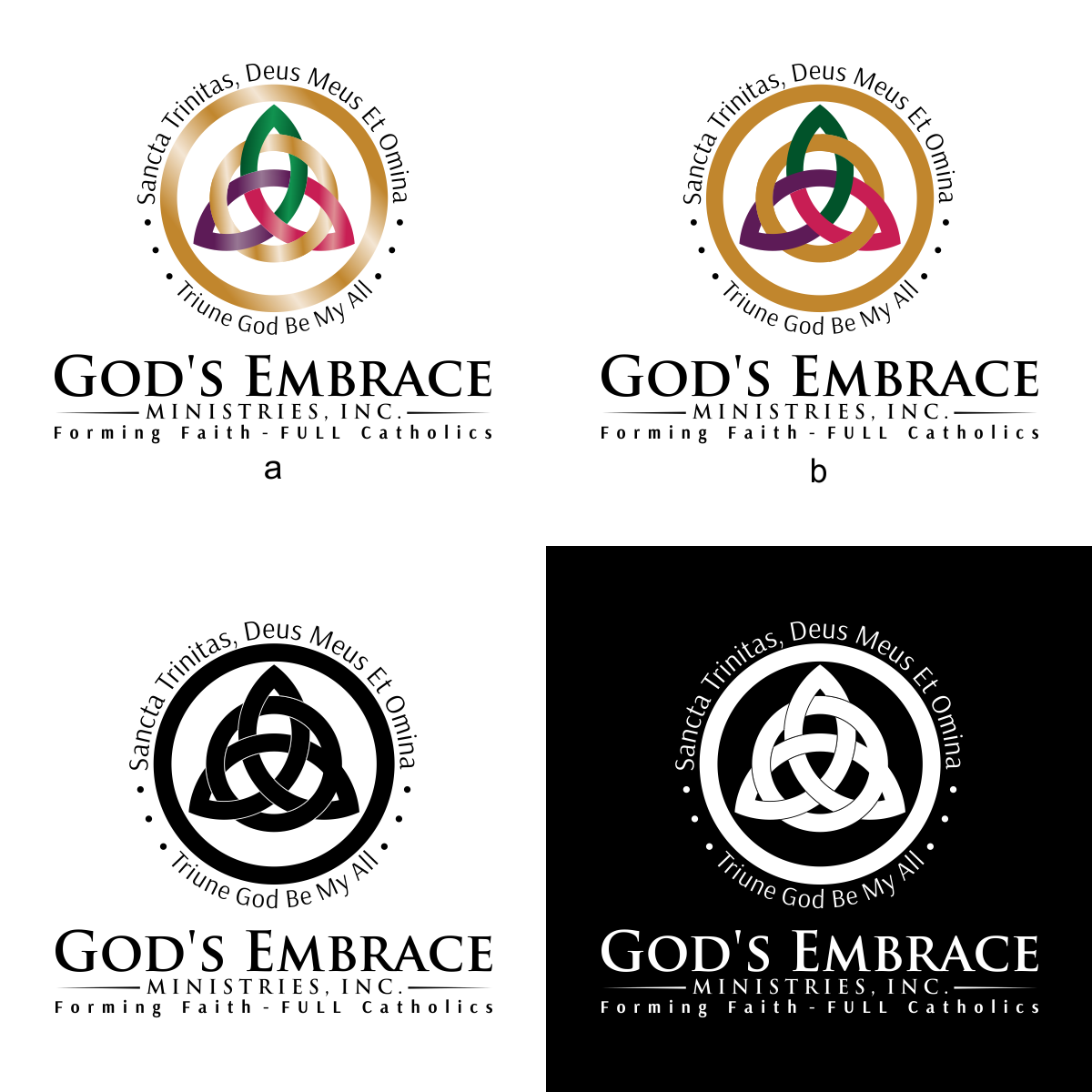 Logo Design by mr.yasmine for God's Embrace Ministries | Design #26098314