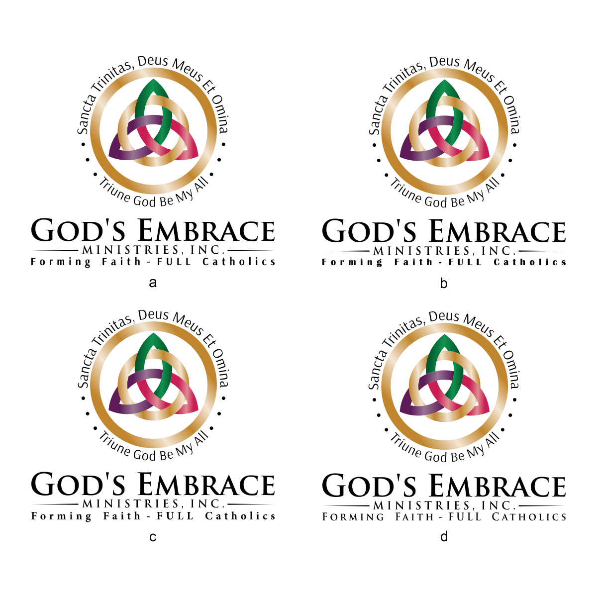 Diseño de Logo por mr.yasmine para God's Embrace Ministries | Diseño #26113715