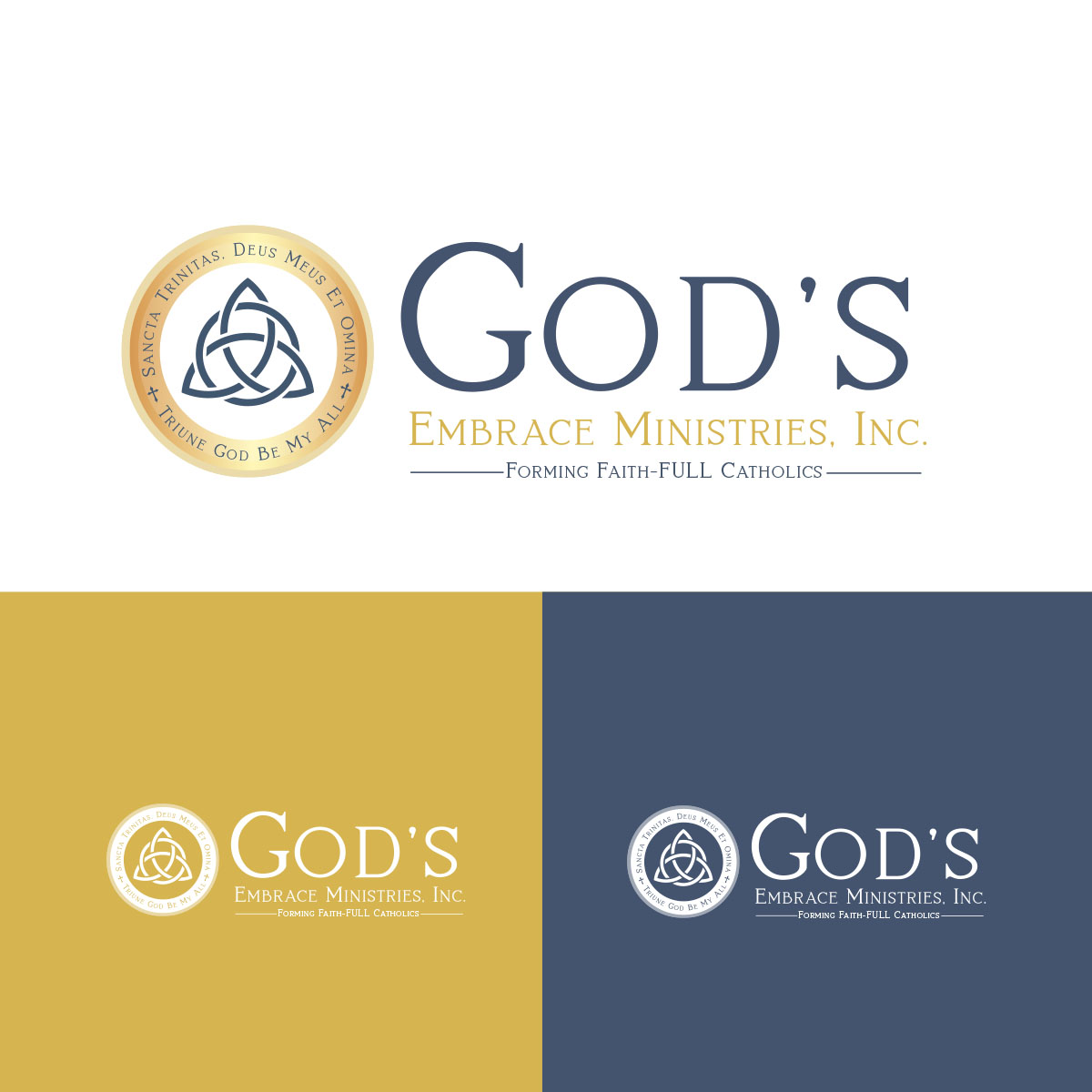 Logo Design by Aaaron for God's Embrace Ministries | Design #26005743