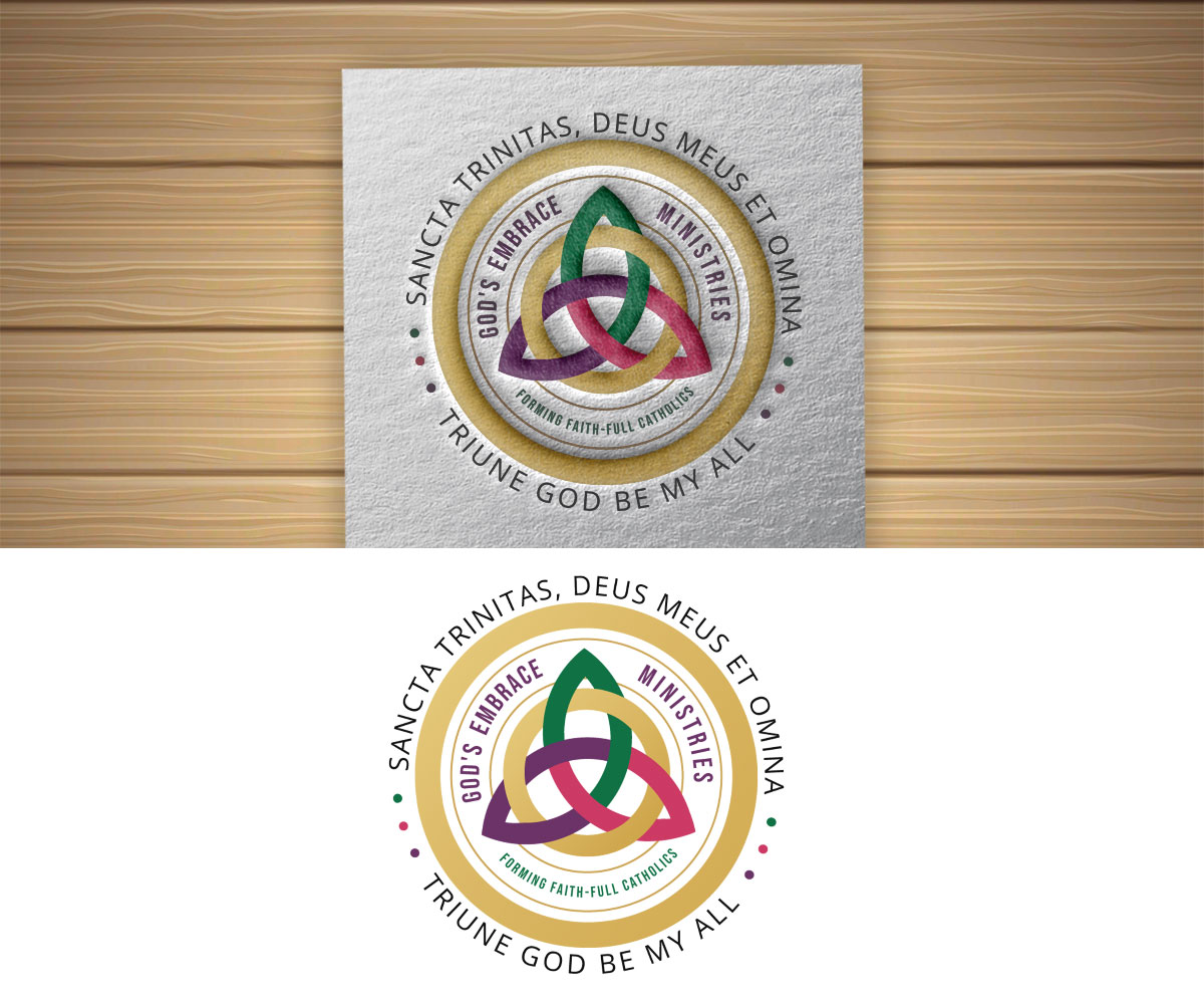Logo Design by CreativeFeather for God's Embrace Ministries | Design #25996722