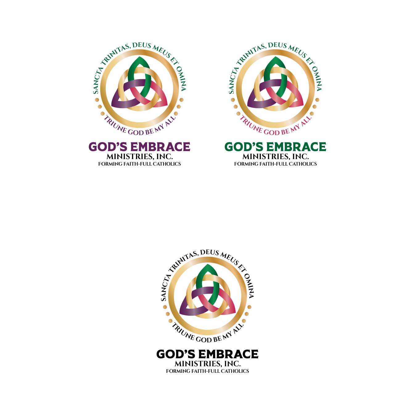 Logo Design by aidea19 for God's Embrace Ministries | Design #25987030