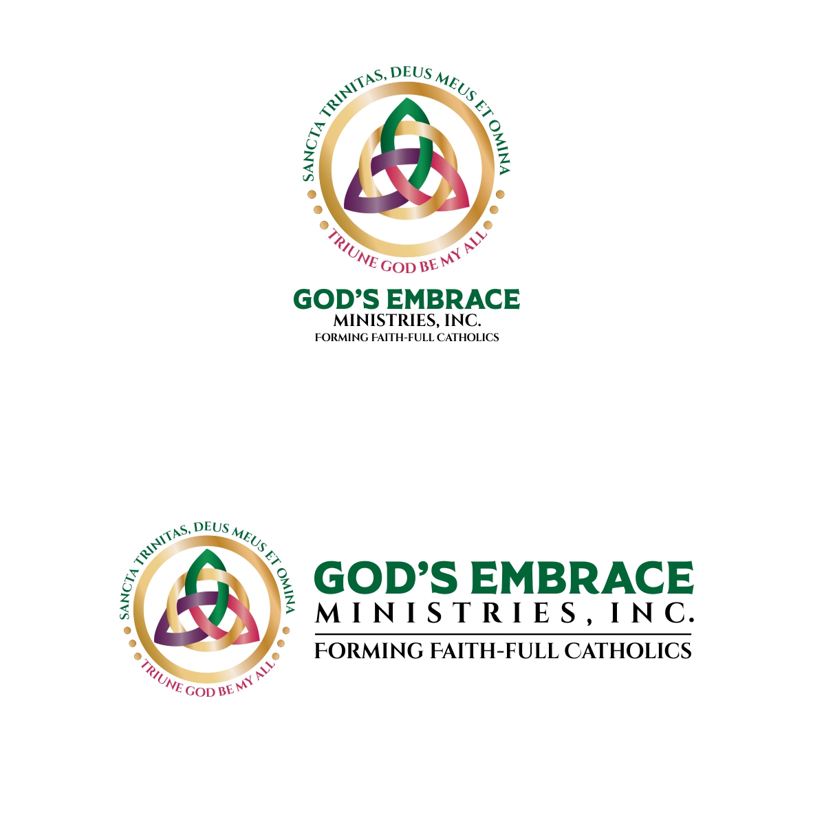 Logo Design by aidea19 for God's Embrace Ministries | Design #26026390