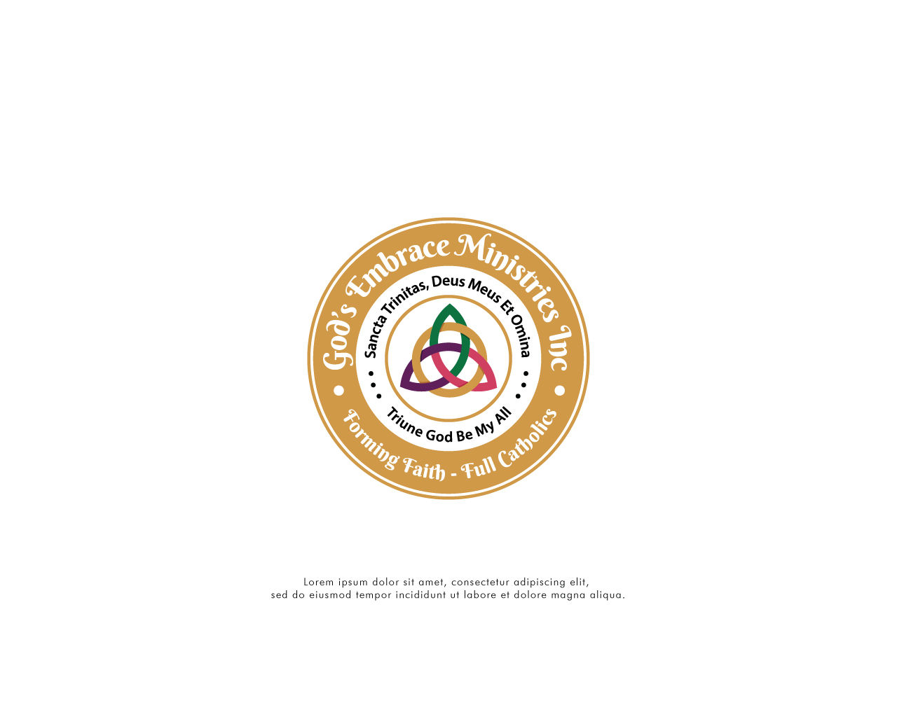 Logo Design by Ara Studio for God's Embrace Ministries | Design #25976175