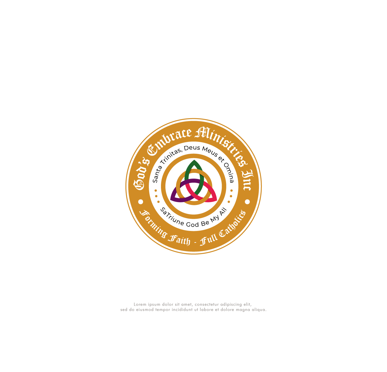 Logo Design by Ara Studio for God's Embrace Ministries | Design #26042017