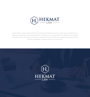 Hekmat Law | Logo Design by R.design