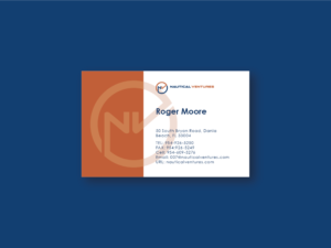 Business Card Design by aleeoe for Nautical Ventures | Design: #26051822