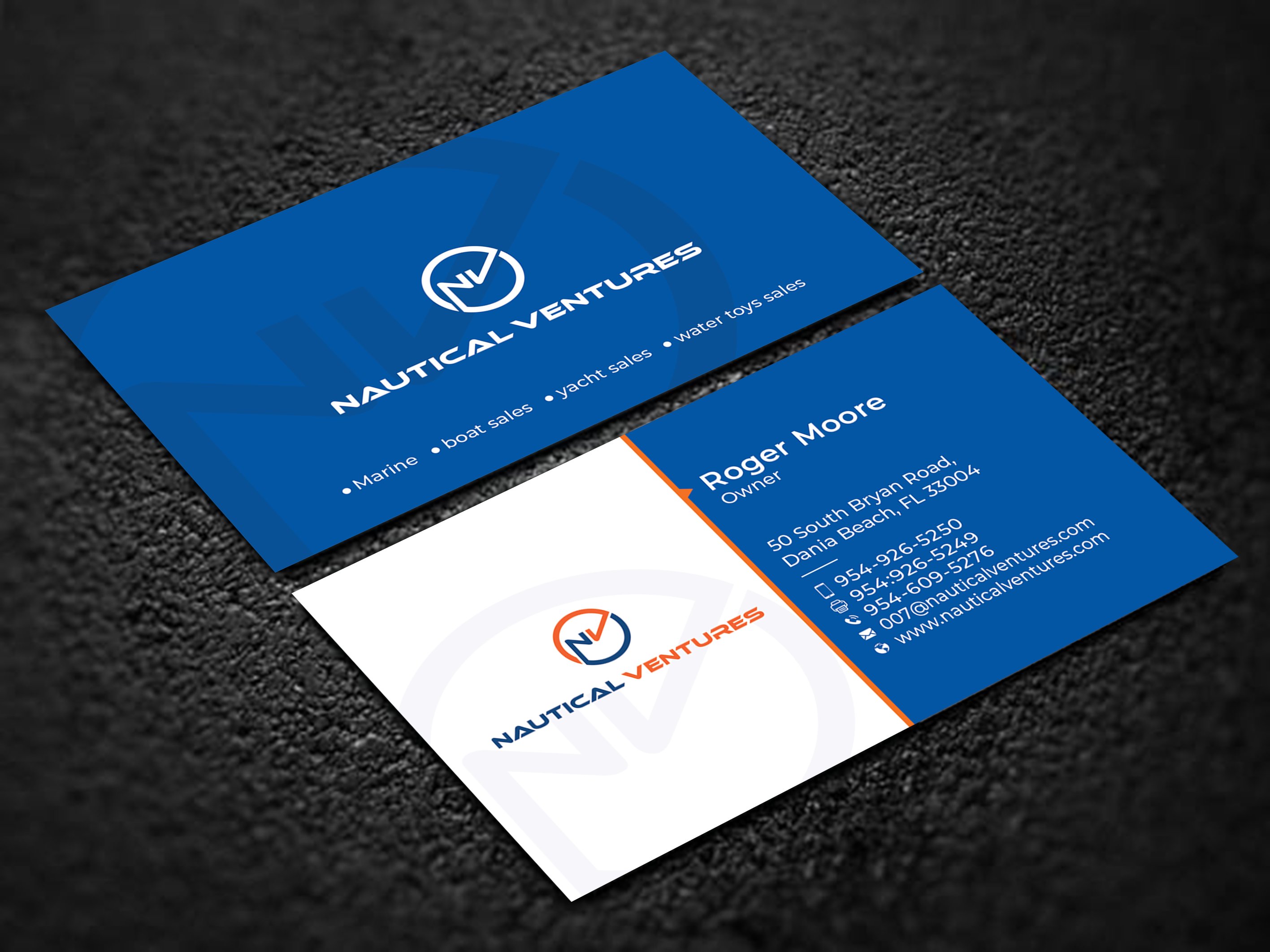 Visitenkarten-Design von MD SHORIF UDDIN für Nautical Ventures | Design #25977156