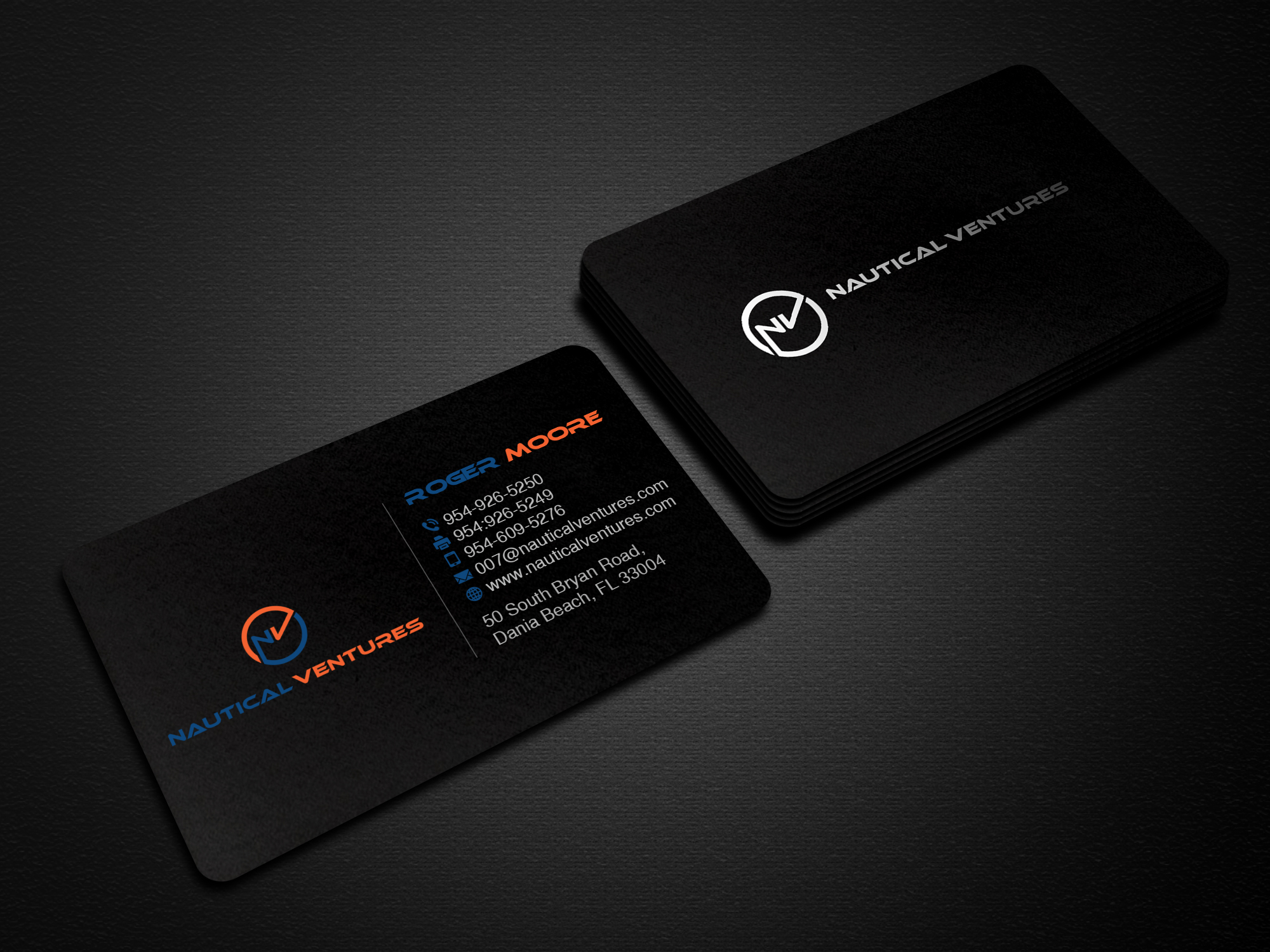 Business Card Design by Creations Box 2015 for Nautical Ventures | Design #26045956