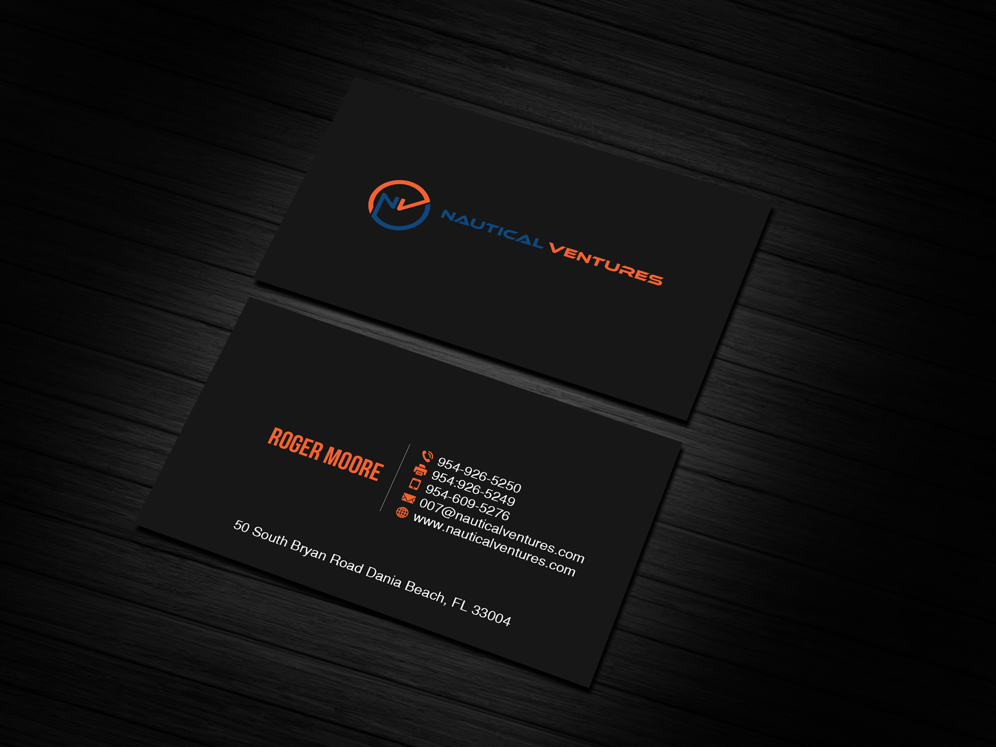 Diseño de Tarjeta de Presentación por Creations Box 2015 para Nautical Ventures | Diseño #26045972