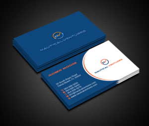 Visitenkarten-Design von Creations Box 2015 für Nautical Ventures | Design: #26045973
