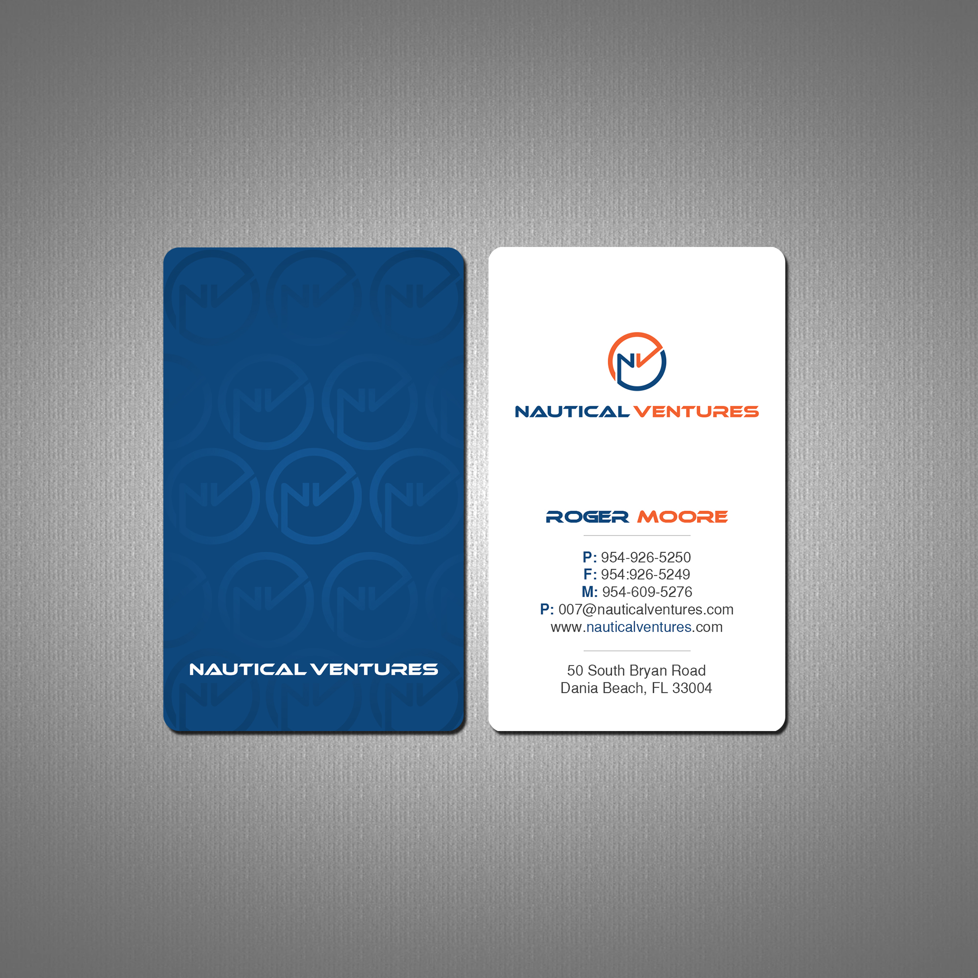 Design de Carte de Visite par Creations Box 2015 pour Nautical Ventures | Design #26045978