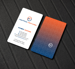 Visitenkarten-Design von Creations Box 2015 für Nautical Ventures | Design: #26045984