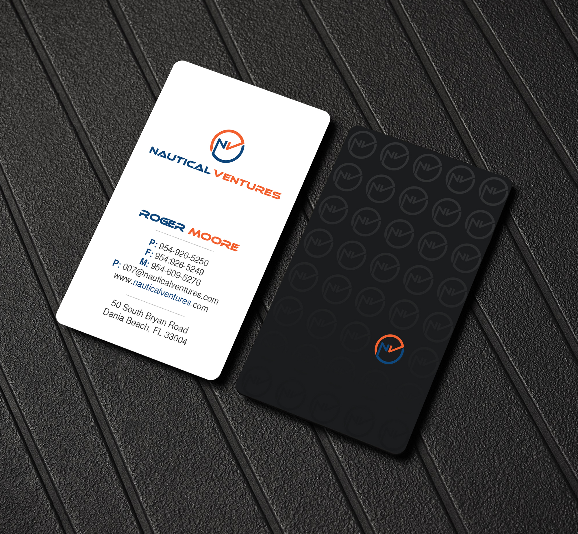 Diseño de Tarjeta de Presentación por Creations Box 2015 para Nautical Ventures | Diseño #26046003