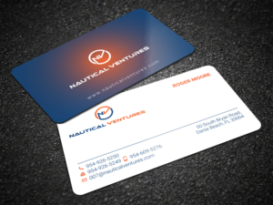 Design de Carte de Visite par LAXMI DESIGNHUB pour Nautical Ventures | Design : #25977381