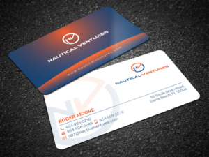 Design de Carte de Visite par LAXMI DESIGNHUB pour Nautical Ventures | Design : #25977382