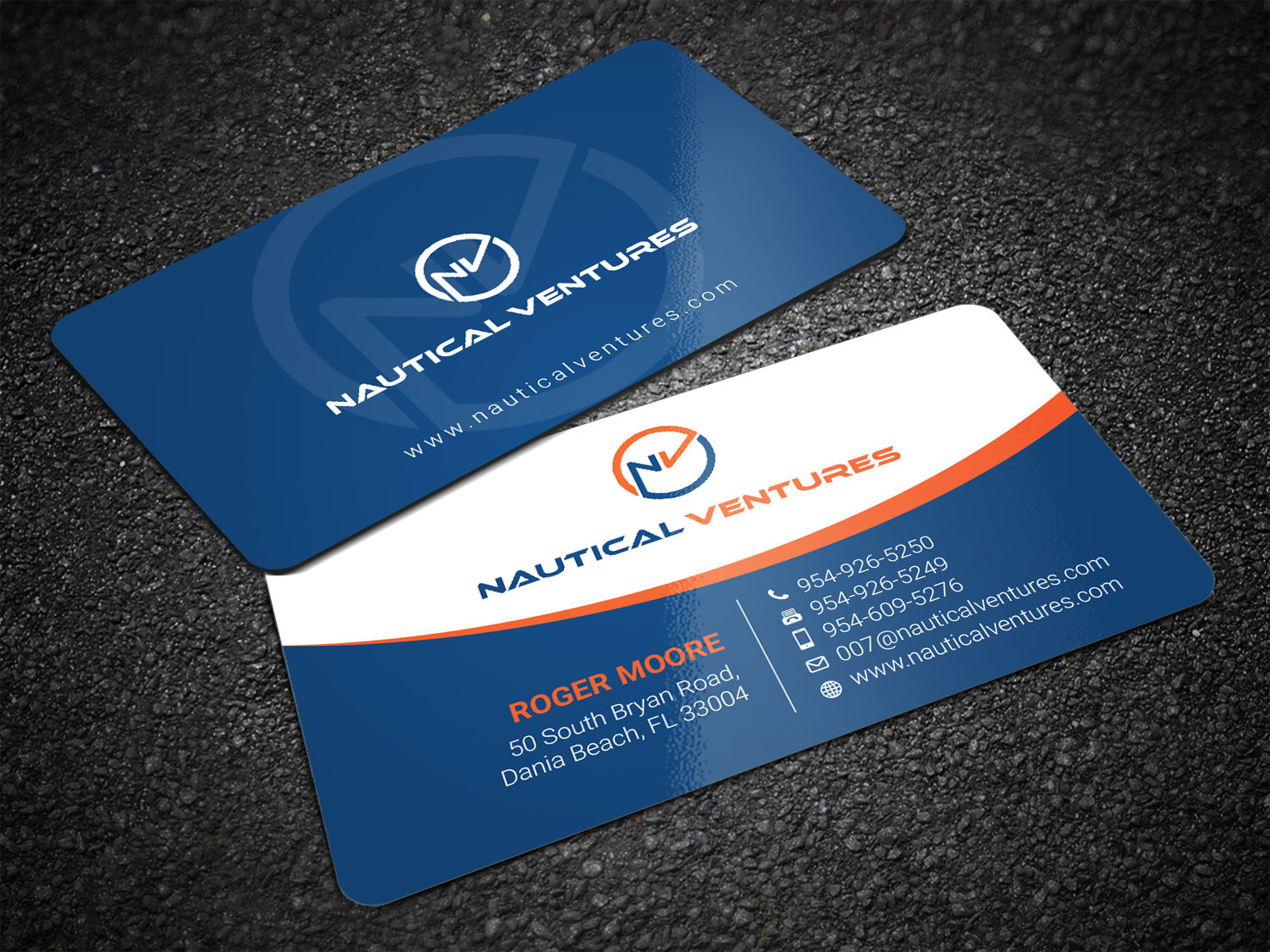 Design de Carte de Visite par LAXMI DESIGNHUB pour Nautical Ventures | Design #25977383