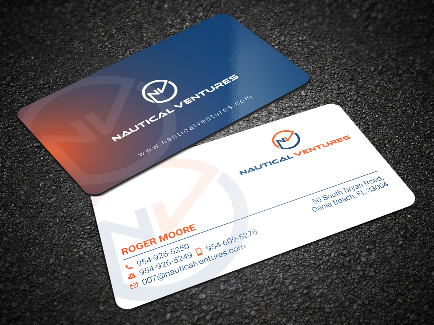 Design de Carte de Visite par LAXMI DESIGNHUB pour Nautical Ventures | Design #25977385