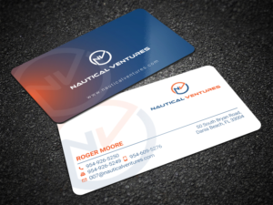 Design de Carte de Visite par LAXMI DESIGNHUB pour Nautical Ventures | Design : #25977385