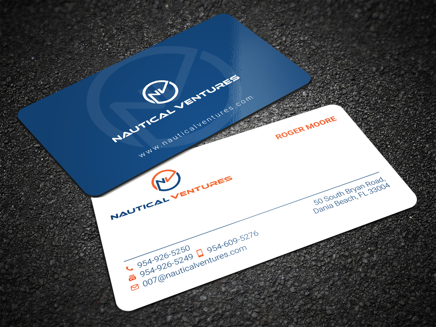 Visitenkarten-Design von LAXMI DESIGNHUB für Nautical Ventures | Design #25977386