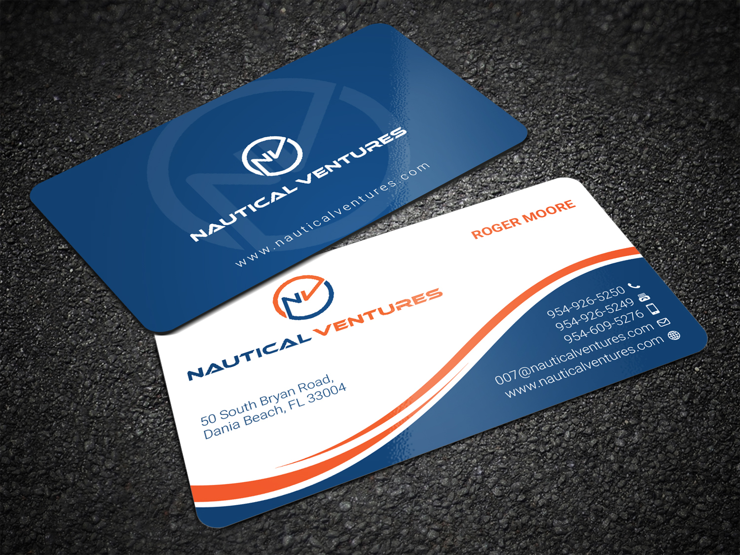 Design de Carte de Visite par LAXMI DESIGNHUB pour Nautical Ventures | Design #25977387