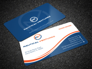 Design de Carte de Visite par LAXMI DESIGNHUB pour Nautical Ventures | Design : #25977387