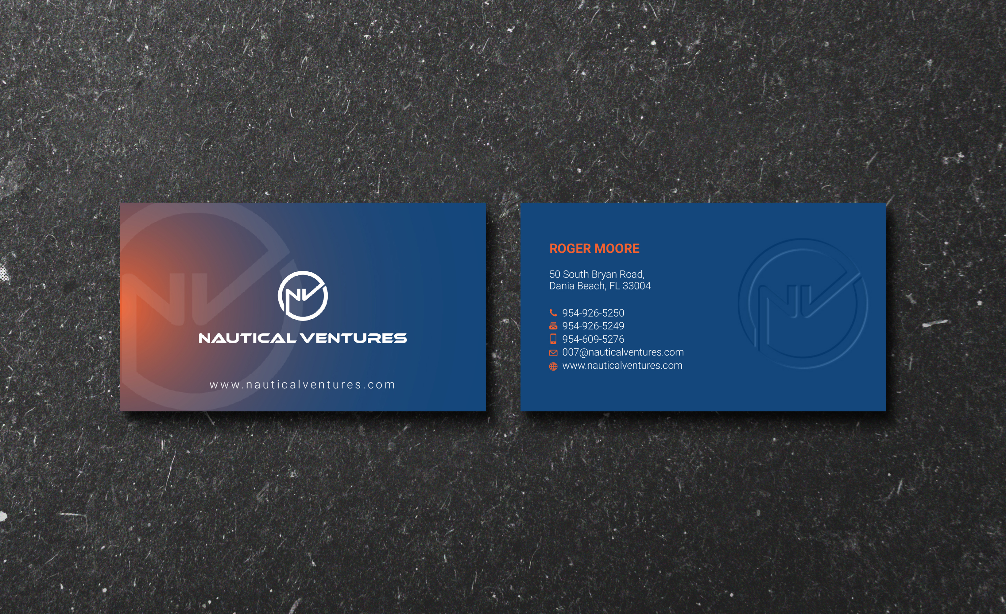 Design de Carte de Visite par LAXMI DESIGNHUB pour Nautical Ventures | Design #25977486