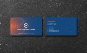 Design de Carte de Visite par LAXMI DESIGNHUB pour Nautical Ventures | Design : #25977486